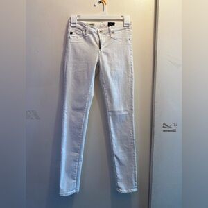 AG Adriano Goldschmied White Skinny Jeans